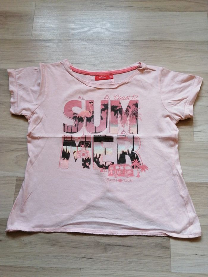 Tee-shirt manches courtes découpe dans le dos