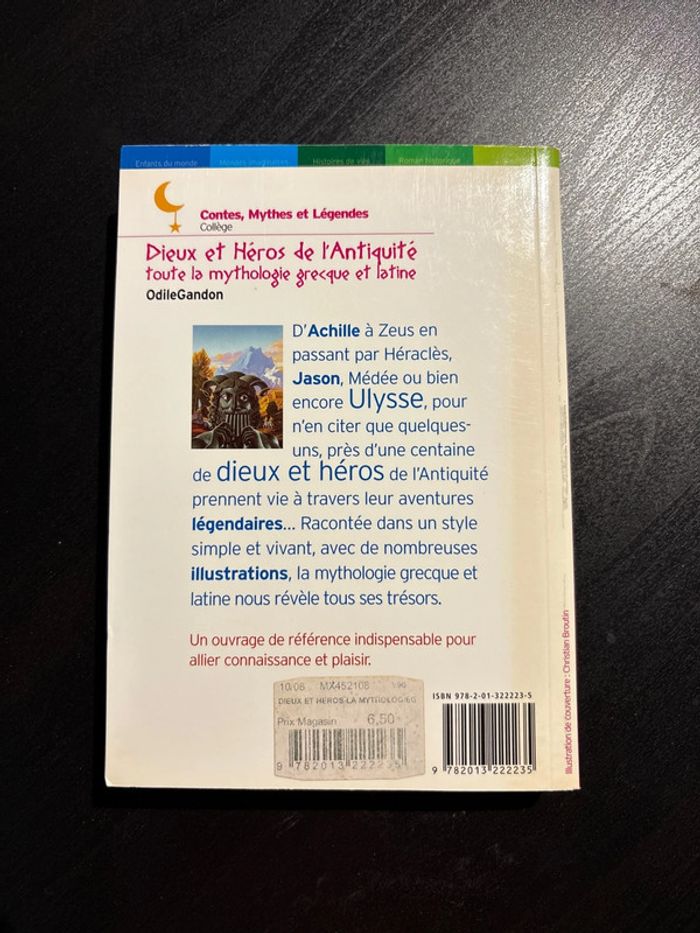 Livre Dieux et Héros de l’Antiquité - photo numéro 2