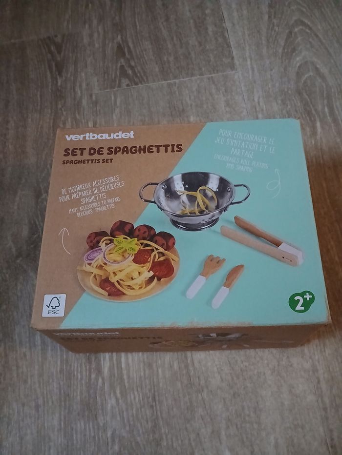 Jouet set spaghettis neuf vertbaudet - photo numéro 6