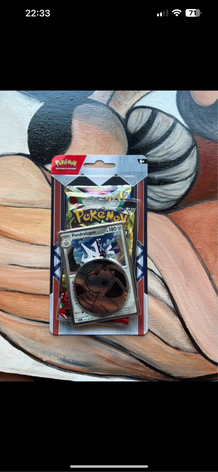 Duopack Pokémon pondralugon EB10 et EV1