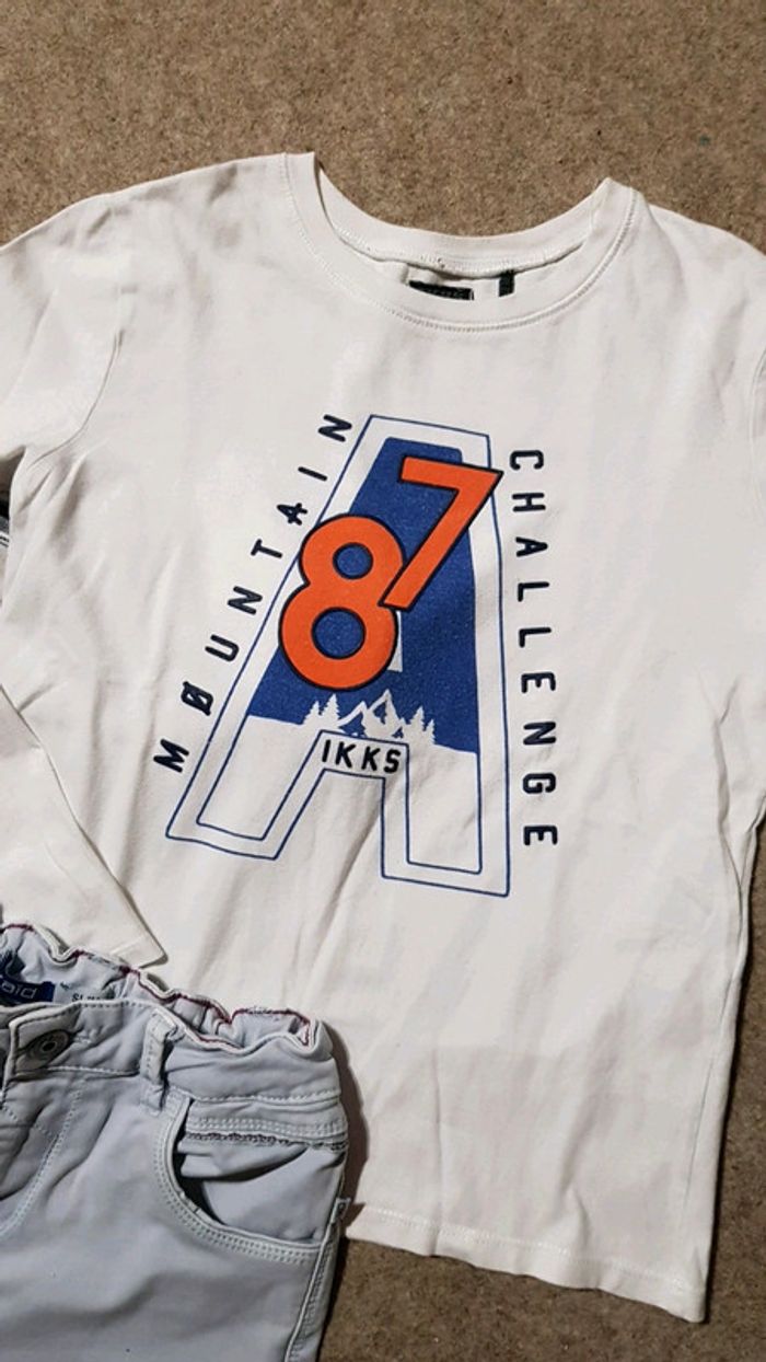 Superbe lot 3 pièces garçon 10ans ikks okaidi orchestra - photo numéro 2