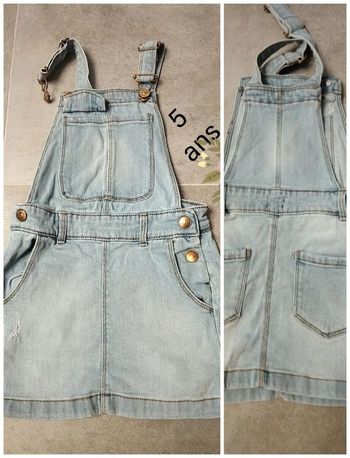 5 ans kiabi robe salopette en jean toutes saisons /Excellent état