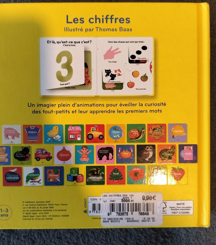 Livre Les Chriffres - photo numéro 2