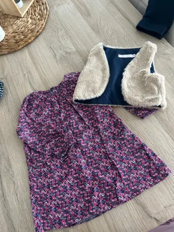 Robe + gilet