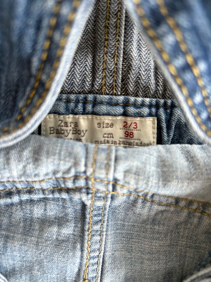 Salopette Zara boy taille 2/3 ans - photo numéro 2