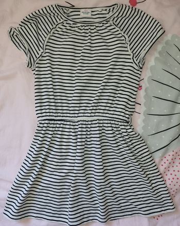 Robe 6 ans marinière 