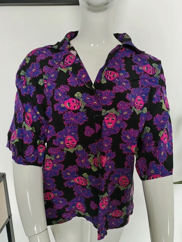 Chemise vintage Christian Aujard - photo numéro 2