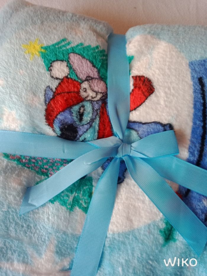 Couverture plaid polaire Stitch - photo numéro 5