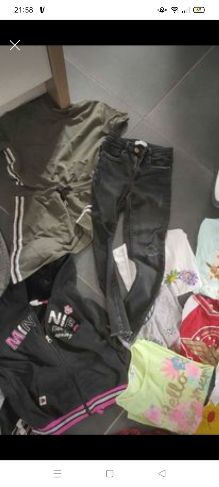 Lot vêtements fille 8 10 ans - photo numéro 4