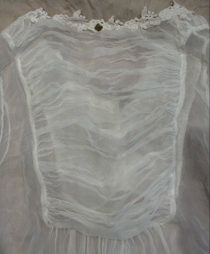 Blouse bohème crème I.Code by IKKS – T36 - photo numéro 4