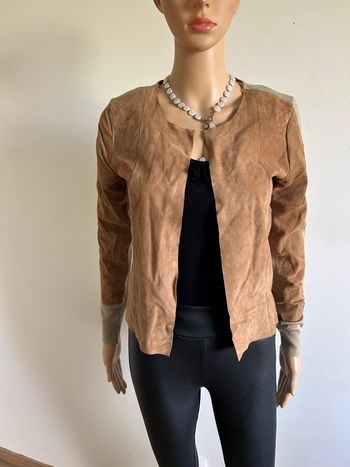 Gilet léger beige et doré River Woods taille S jamais porté