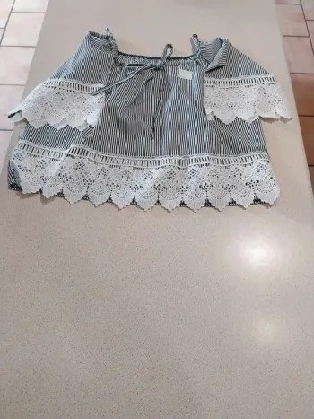 blouse a rayure
