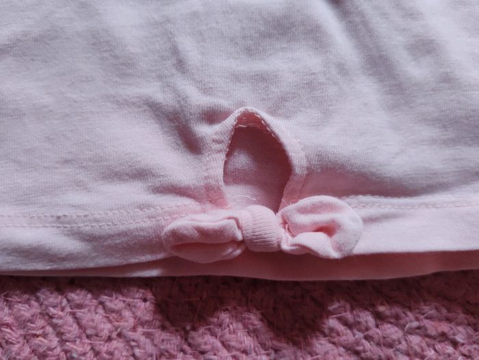 Ensemble deux pièces t-shirt et short bébé fille 3 mois - photo numéro 4