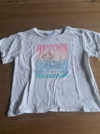 T-shirt reine des neiges 8 ans