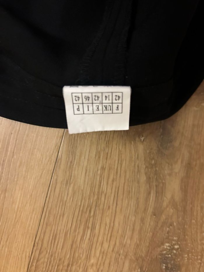 Jupe longue échancré élégante noir taille L - photo numéro 9