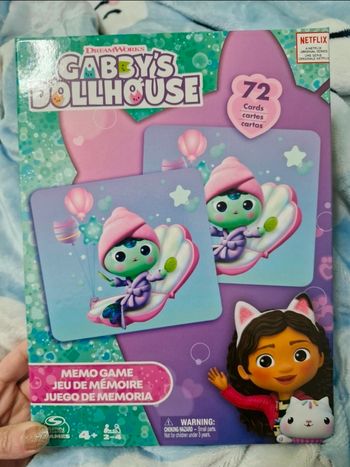 Jeu de mémoire Gabby's Dollhouse 