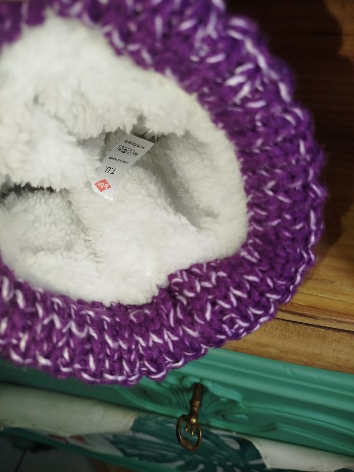 Bonnet hiver ❄️ Mixte avec pompon t.u - photo numéro 3