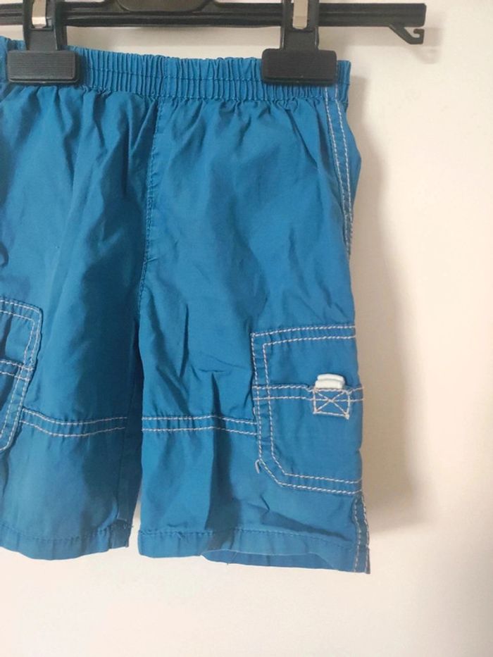 Short bleu poche - photo numéro 2