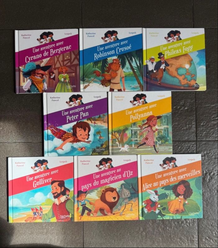 Lot de livres « Une aventure avec »