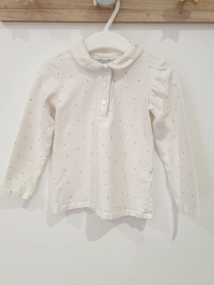 Polo manches longues