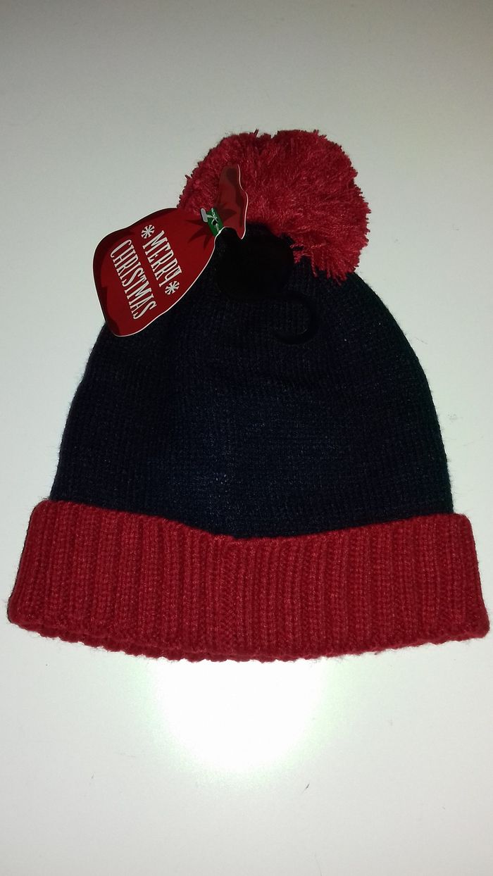 Bonnet de Noël - Merry Christmas Ours gros nez - T.U - Mixte - NEUF - photo numéro 2