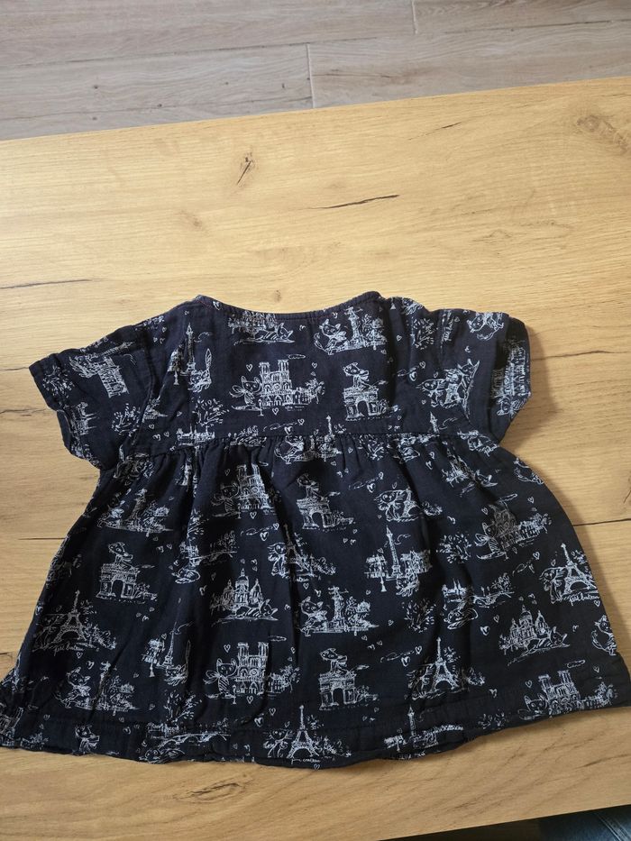 Blouse fille petit bateau - photo numéro 2