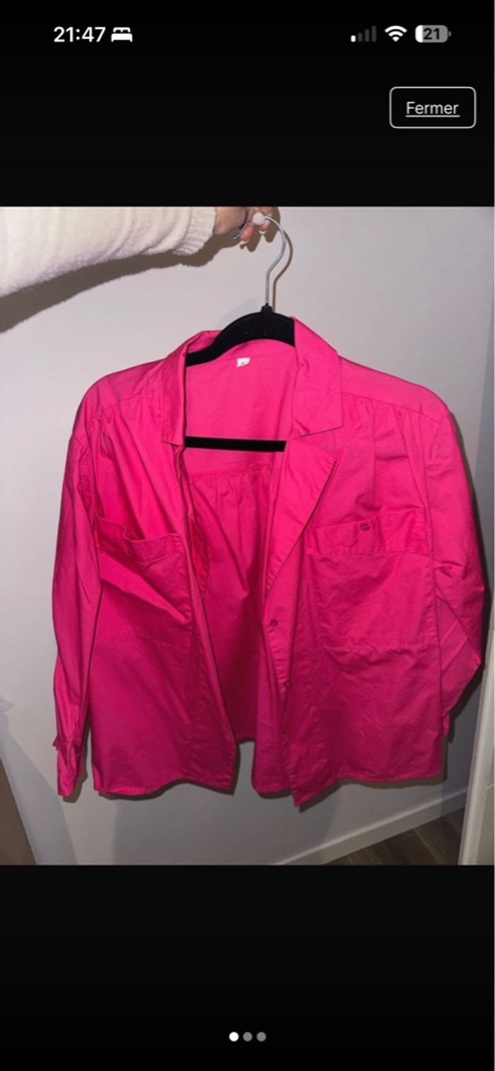 Chemise rose - photo numéro 3