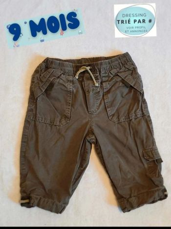Pantalon 9 mois  doublé  hiver