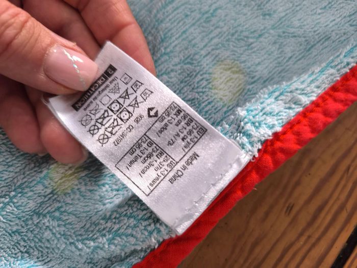 Poncho de bain Decathlon mixte - photo numéro 4