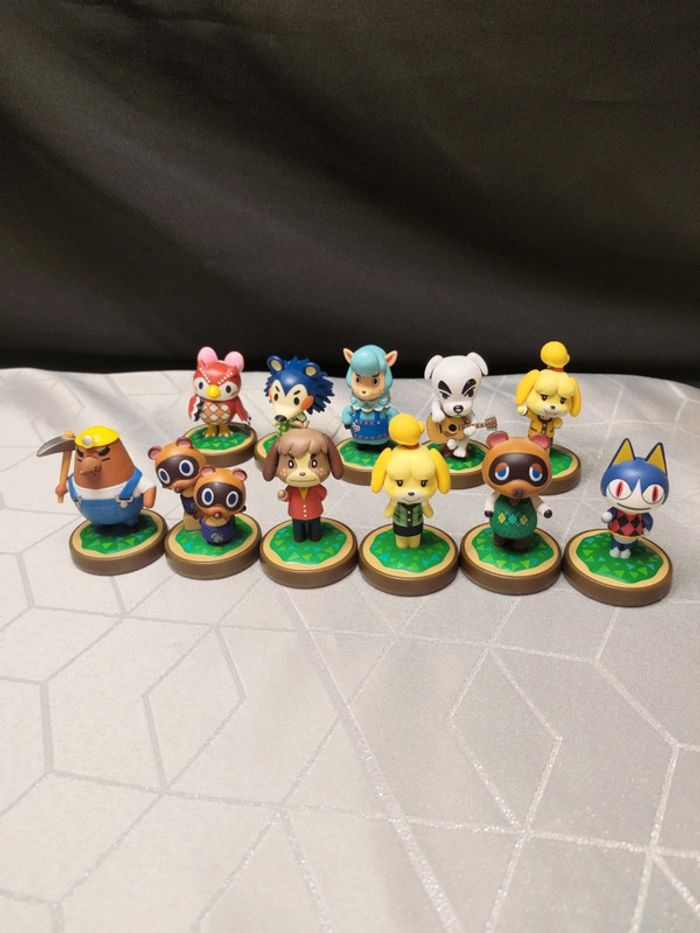 Lot de 11 figurines amiibo animal crossing - photo numéro 6
