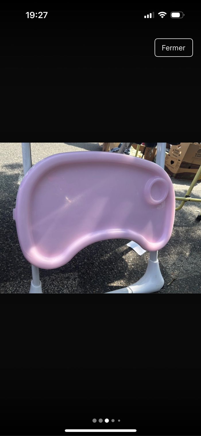 Chaise haute - photo numéro 3