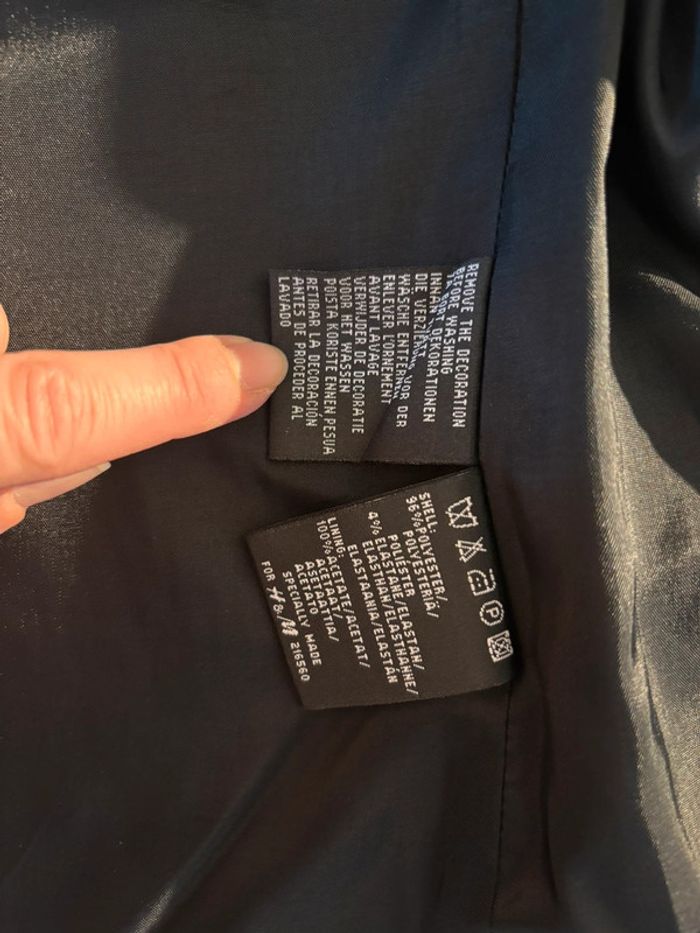 Très belle veste noire T38 - photo numéro 7
