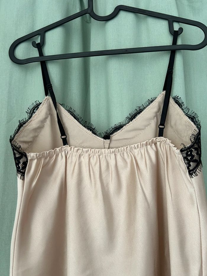 Top fine bretelles beige - photo numéro 6