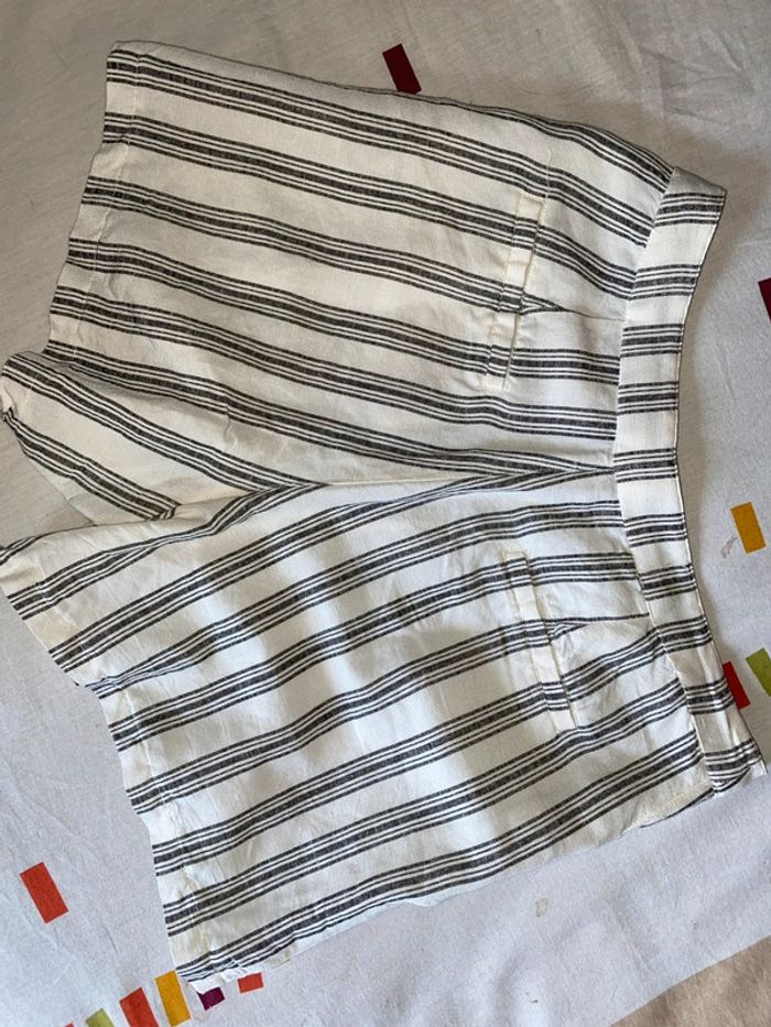 Short blanc et noir Mango - photo numéro 7