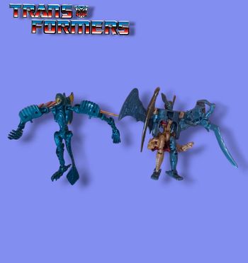 Lot robots Transformers Beast Wars Geckobot + Sonar