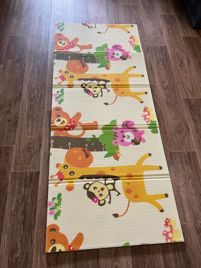 Tapis de jeu pliable réversible bébé neuf - photo numéro 3