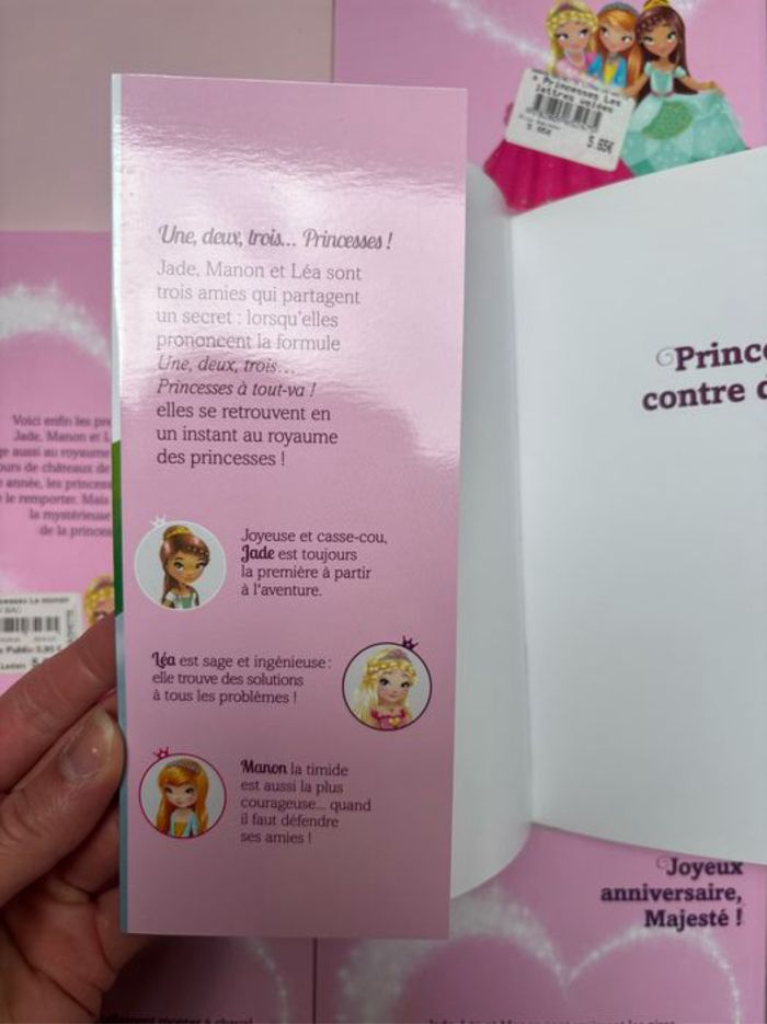 Lot de 9 livres Une deux Trois Princesses - photo numéro 4