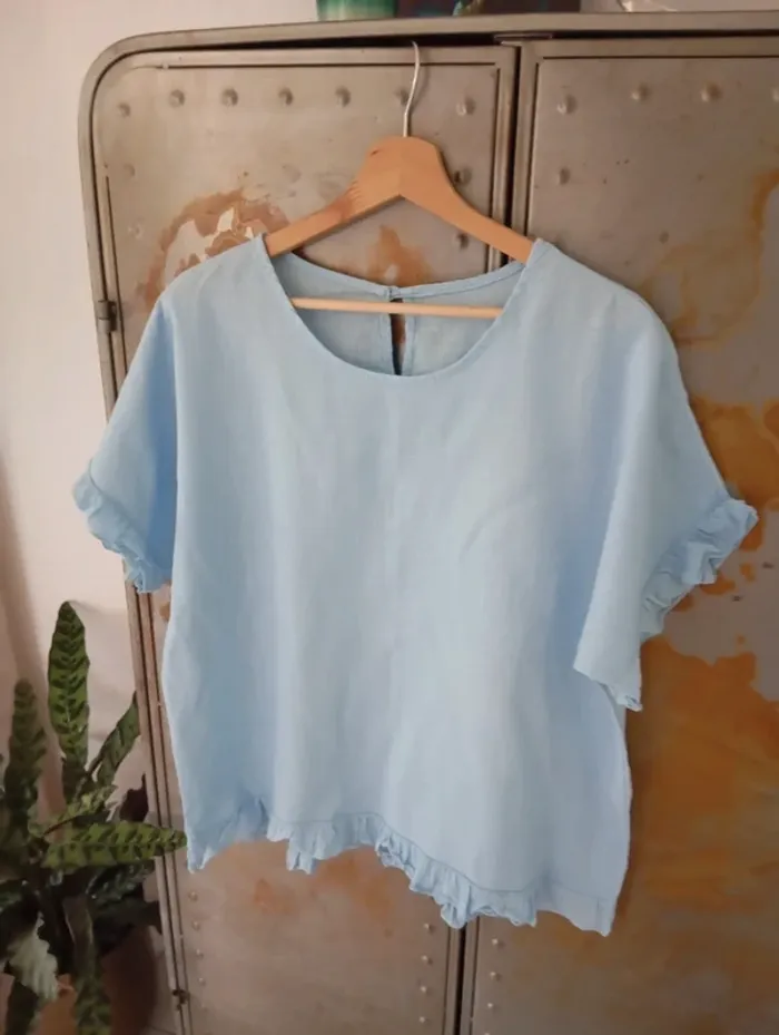 Blouse en lin Made in Italy