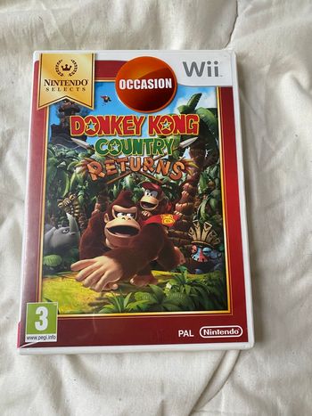 Jeu Nintendo wii donkey kong country returns 