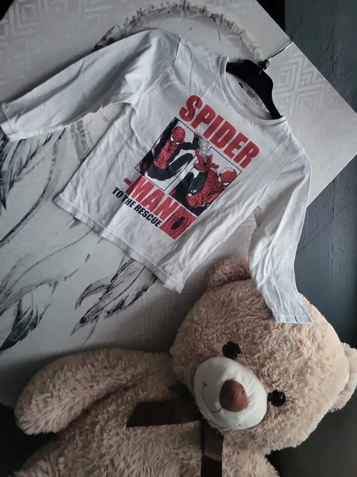 T shirt spiderman