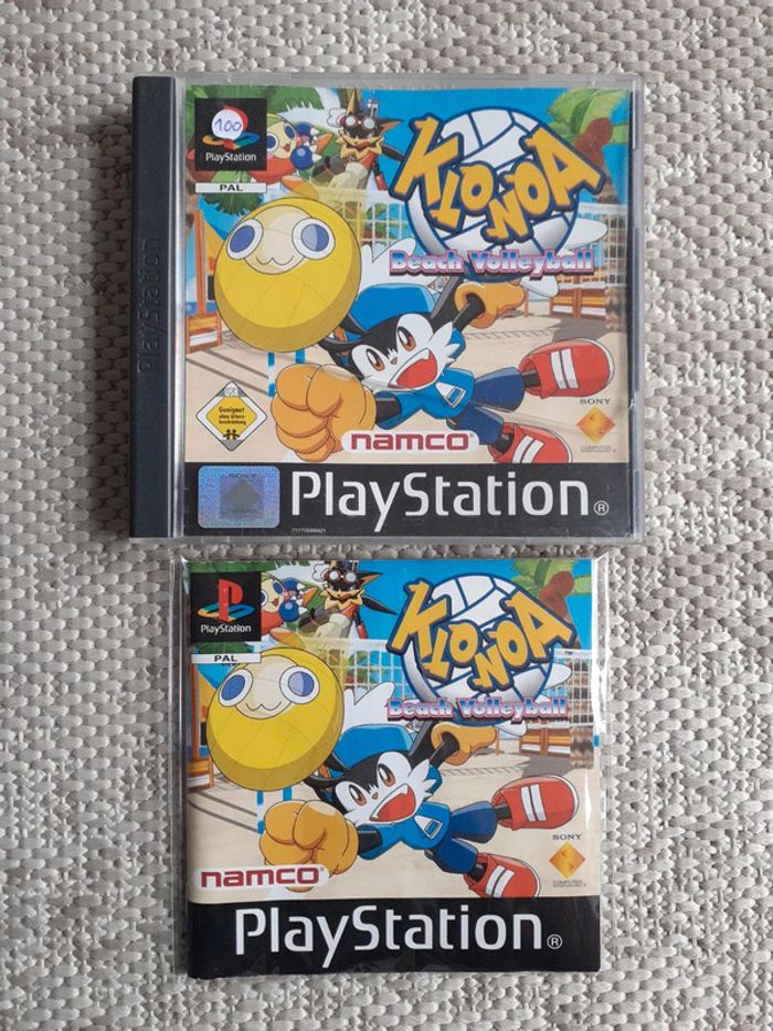 Playstation 1 ps1 klonoa beacj volleyball