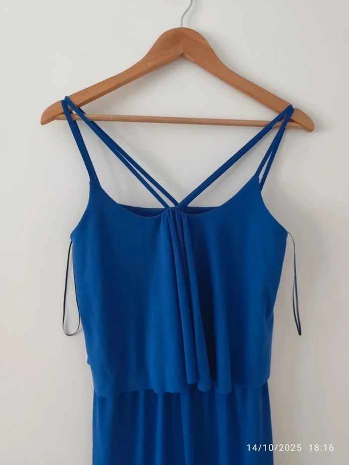 Mono largo de vestir en color azul eléctrico de Green coast - photo numéro 2