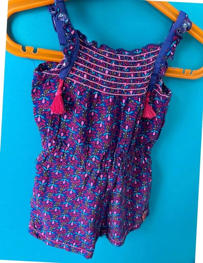 Belle combi short fluide 3 ans sergent major