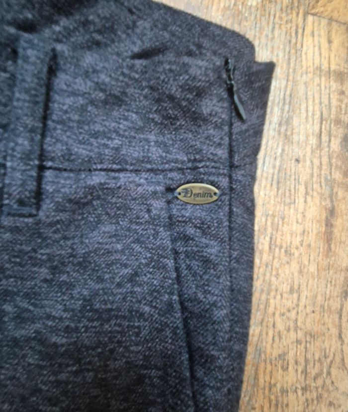 Pantalon tailleur femme hiver gris fonce tom tailor taille 36 S - photo numéro 2