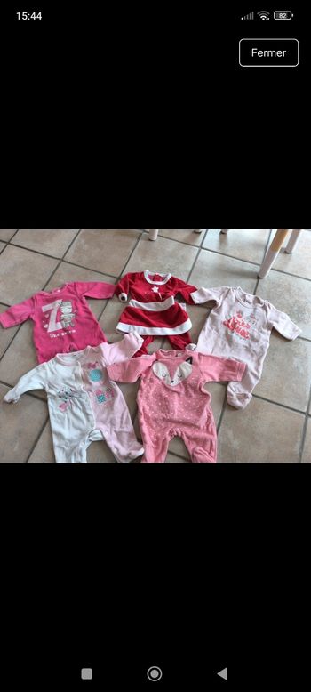 Lot de 5 pyjamas 
