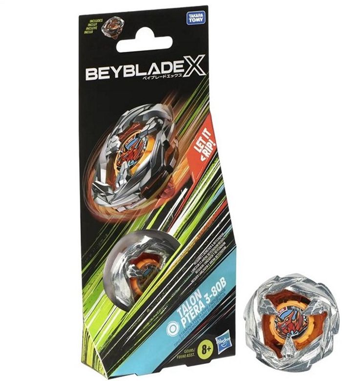 LOT 2 Toupie Beyblade X Booster pack SAMURAI et TALON PETRA