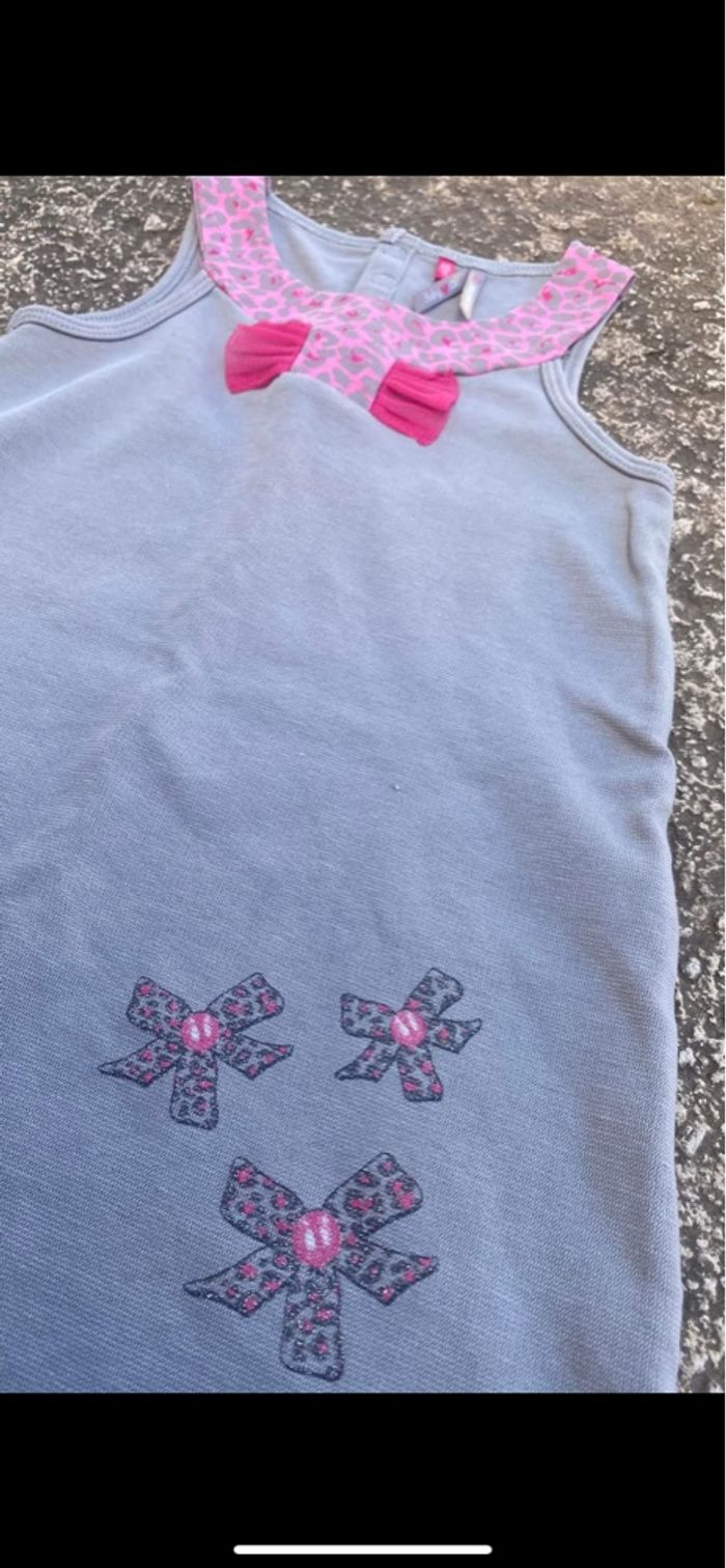 Robe orchestra grise et rose - photo numéro 2