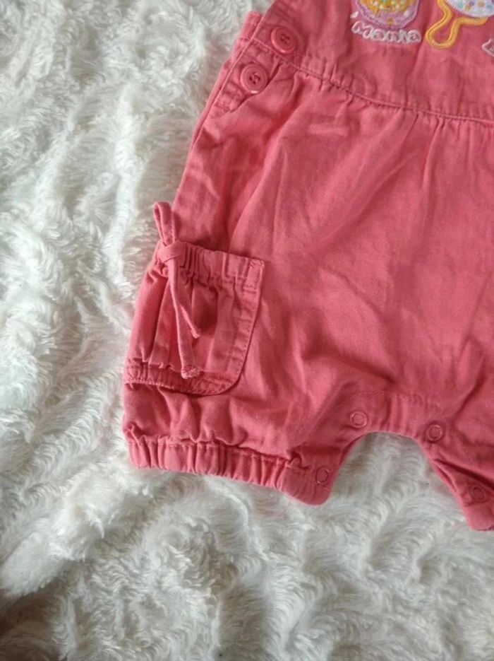 Combinaison barboteuse été Fille 6 mois Baby by Vet 100% coton - photo numéro 5