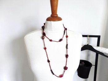 Collier long fantaisie