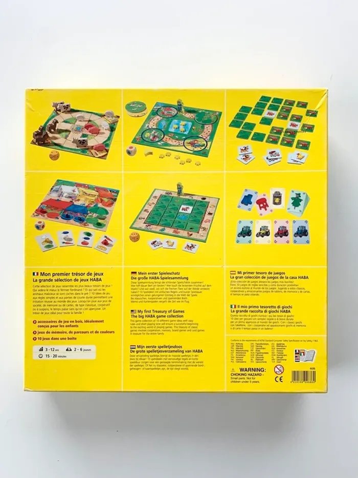 Jeu de société - Mon premier trésor de jeux - Haba - photo numéro 2